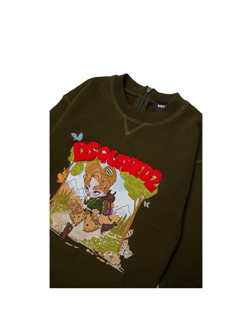 Abito, bambina, logato. DSQUARED2 | DQ3482 D0AJ2DQ558